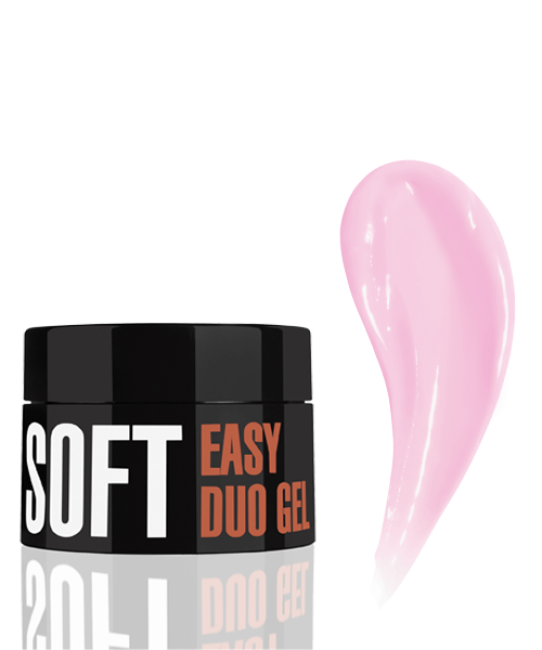 Професійна акрилово-гелева система Easy Duo Gel Soft (колір: Pink Dream), 14 г